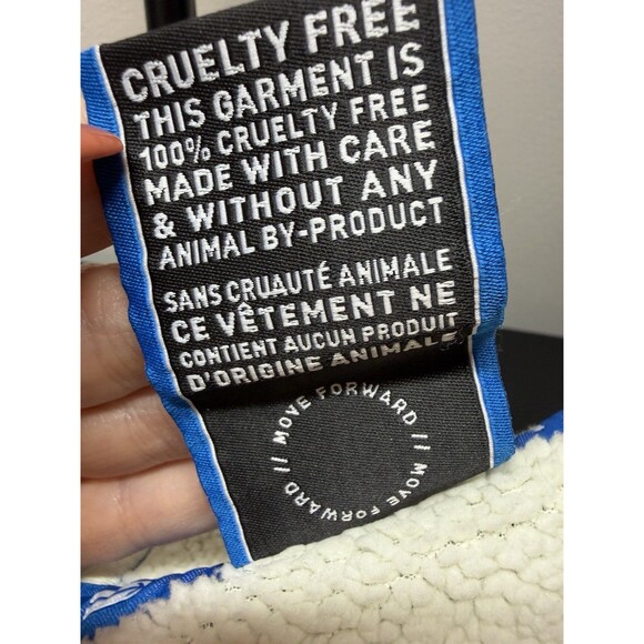 Projek Raw Still Human Zip Up Hoodie Men’s L Gray Cruelty Free Warm Cozy - Picture 9 of 11